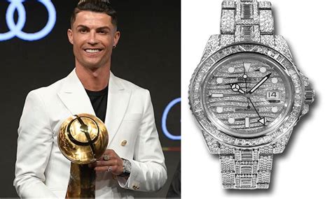 ronaldo rolex dubai